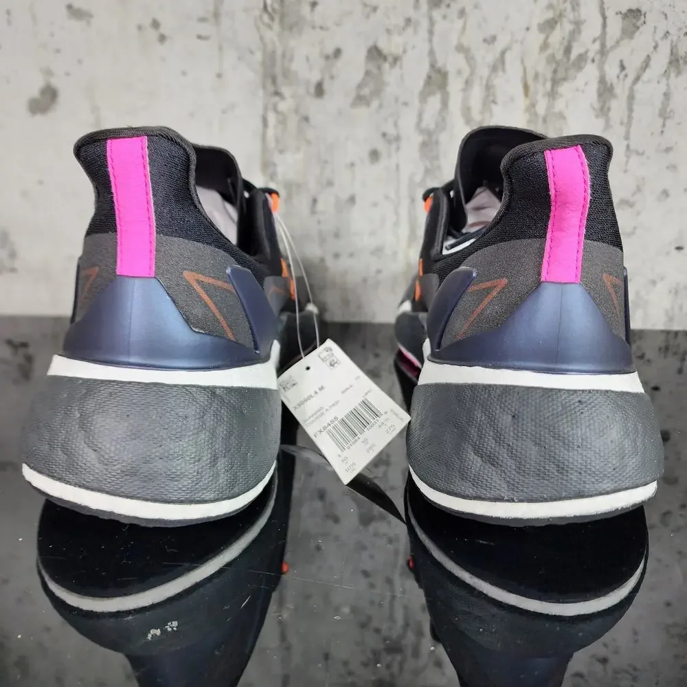 MSRP $130 Adidas X9000L4 Men’s Running Shoes Black Purple Orange Size 10.5